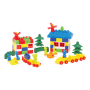 Конструктор Colorplast Майстер Блок 121 дет (1-056)