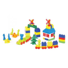 Конструктор Colorplast Майстер Блок 121 дет (1-056)