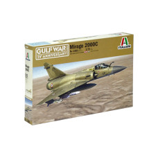 Збірна модель ITALERI 1:72 Винищувач MIRAGE 2000C (IT1381)