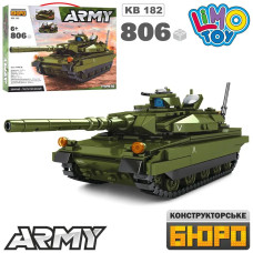 Конструктор LimoToy танк Конструкторське бюро 806 дет (KB182)