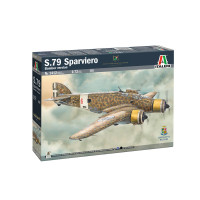 Збірна модель ITALERI 1:72 бомбардувальник S.79 SPARVIERO (IT1412)