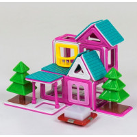 Конструктор магнітний Magic Magnetic Пляжний будиночок 38 дет. (8815MG)