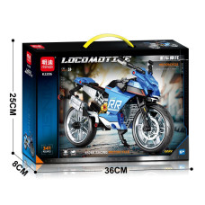 Конструктор Locomotive Motorcycle 450RR Racing 341 дет (K2206)