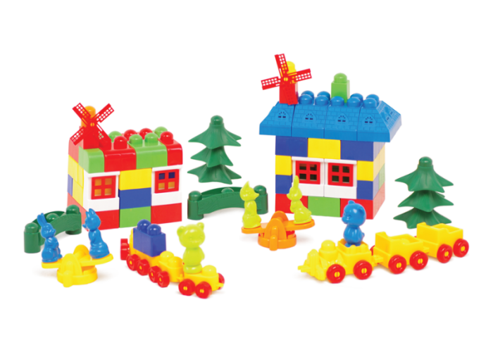 Конструктор Colorplast Майстер Блок 121 дет (1-056)