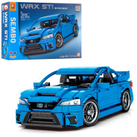 Конструктор машинка Subaru WRX STI інерційна 1:18, 812дет (705806)