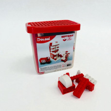 Конструктор DOLONI TOYS Вертоліт в пластиковому боксі 117 дет (013888/08)