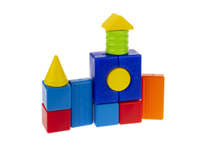 Пластиковий конструктор Colorplast Мастерок №2 24дет. (1-071)