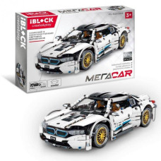 Конструктор IBLOCK МЕГАCAR Спорткар 1270 шт. (PL-921-332)
