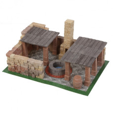 Керамічний конструктор Wise Elk з міні-цеглинок Кузня (70361)