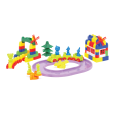 Пластиковий конструктор Colorplast Майстер Блок №9 115дет. (1-031)