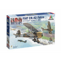 Збірна модель ITALERI винищувач-біплан FIAT CR.42 FALCO 1:72 (IT1437)