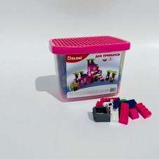 Конструктор DOLONI TOYS Дім принцеси в пластиковому боксі 151 дет (013888/03)