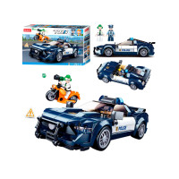 Конструктор SLUBAN Town поліцейське переслідування 284 дет. (M38-B1063)