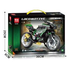 Конструктор Locomotive Motorcycle V1 Racing 331 дет (K2228)