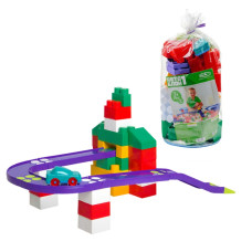 Пластиковий конструктор Colorplast Авто Блок №1 42дет. (1777)