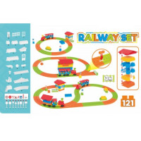 Конструктор ТехноК Залізна дорога Термінал-2 121 ел (TH1240)