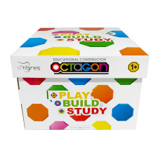 Пластиковий конструктор Tigres Octagon 88 елементів (39773)