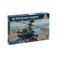 Збірна модель ITALERI 1:72 Гелікоптер AH-64 D APACHE LONGBOW (IT080)