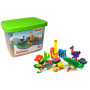 Конструктор DOLONI Зоопарк в пластиковому боксі 272 дет (013888/40)
