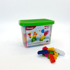 Конструктор DOLONI TOYS Звірята в пластиковому боксі 266 дет (013888/05)