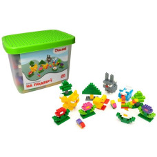 Конструктор DOLONI На подвір'ї в пластиковому боксі 234 дет (013888/39)