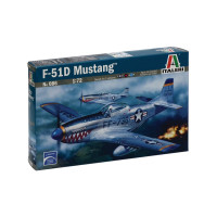 Збірна модель ITALERI 1:72 Винищувач P-51D MUSTANG (IT086)