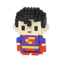 Конструктор PIXEL BUILDING BLOСK 3D Супермен 560 дет (MW-07)