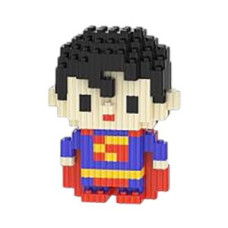 Конструктор PIXEL BUILDING BLOСK 3D Супермен 560 дет (MW-07)
