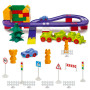 Пластиковий конструктор Colorplast Оріон №6 130дет. (1-216)