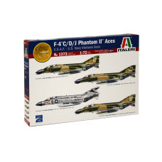 Збірна модель ITALERI Винищувач F-4 PHANTOM VIETNAM ACES 1:72 (IT1373)