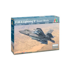Збірна модель ITALERI багатоцільовий винищувач F-35A Lighning BEAST MODE 1:72 (IT1464)