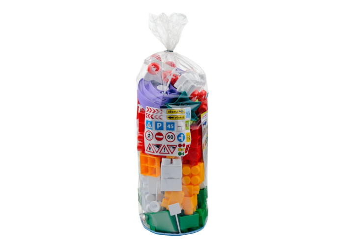 Пластиковий конструктор Colorplast Оріон №6 130дет. (1-216)