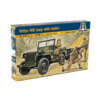 Збірна модель ITALERI 1:35 WILLYS MB JEEP (IT314)