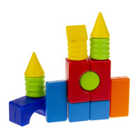 Пластиковий конструктор Colorplast Мастерок №3 36дет. (1-072)