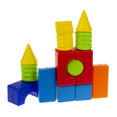 Пластиковий конструктор Colorplast Мастерок №3 36дет. (1-072)