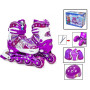 Роликові ковзани DISNEY COMBO FROZEN M 35-38р. з набором захисту фіолетові (1683966127)