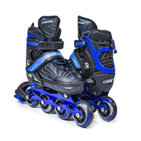 Ролики CAROMAN SPORT №1 L (36-39) чорно-сині (1340825669)