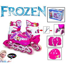 Набір роликів COMBO DISNEY FROZEN L (35-38) з набором захисту в коробці (1172502856L)