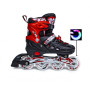Роликові ковзани SCALE SPORTS LF905 L 39-42р. Чорно-червоні (1352221228-L)