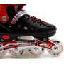 Роликові ковзани SCALE SPORTS LF905 M 35-38р. чорно-червоні (1352221228-M)