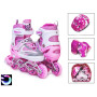 Набір роликові ковзани Scale Sports Happy S (28-33) рожеві (1396442256-S)