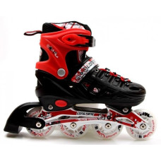Роликові ковзани SCALE SPORTS LF905 M 35-38р. чорно-червоні (1352221228-M)