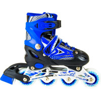 Ролики Tilly baby розсувні L (39-43) колеса з підсвіткою (асорт.) (0023RK)