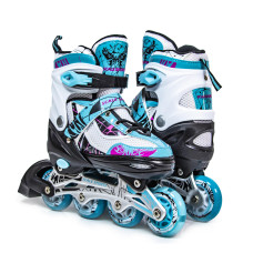 Дитячі роликові ковзани Scale Sports LF 967 S (29-33) бірюзові (1100112894-S)