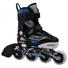 Ролики Maraton SOFT L (39-42) чорно-сині (RMR0001BLL)