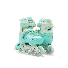 Дитячі роликові ковзани Scale Sports LF605 (M - 35-38) м'ятні (1364961067)