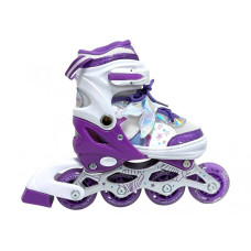 Роликові ковзани Maraton Greta S (30-33) розсувні із набором захисту фіолетовий (RMR0007SVL)