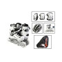 Роликові ковзани SCALE SPORTS (35-38) з комплектом захисту M білі (LFC905MWHITE)