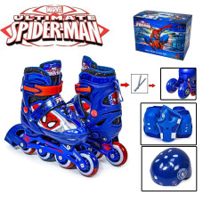 Набір роликів COMBO MARVEL SPIDER MAN L (35-38) з набором захисту в коробці (2111098456)