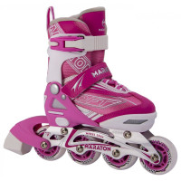 Ролики Maraton SOFT L (39-42) рожеві (RMR0001PNL)